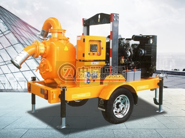 移动发电排水两用机组泵