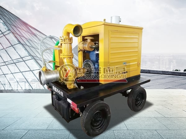 200-300方移动式柴油排水泵