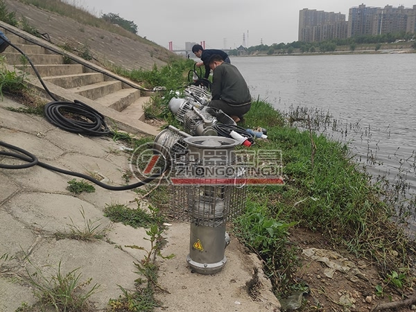 移动排涝能力提升项目水域救援专用潜污泵