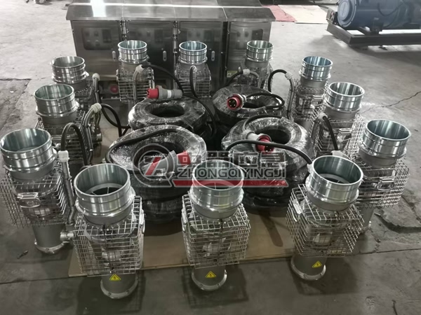 移动排涝能力提升项目水域救援专用潜污泵